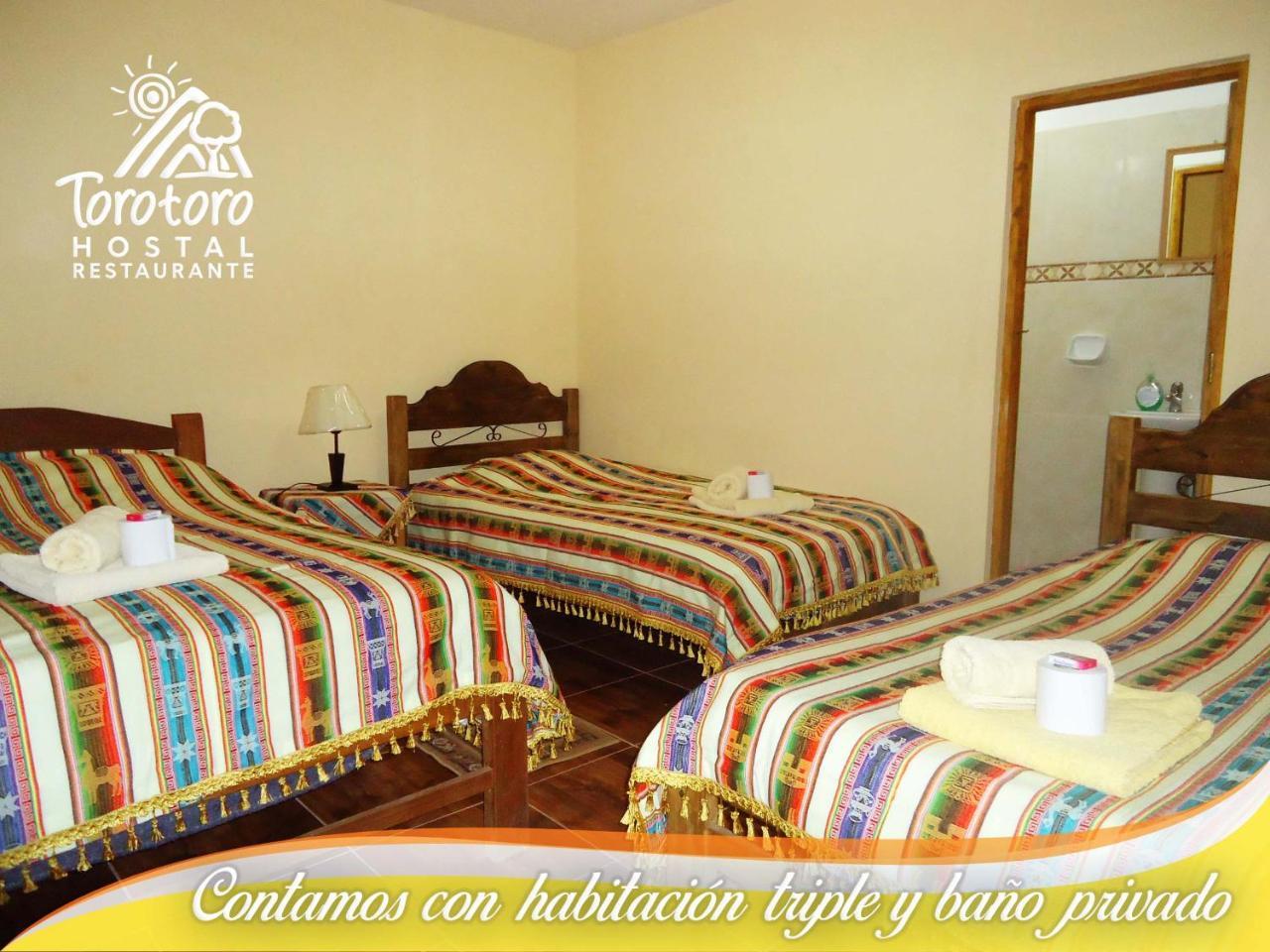 Hostal Torotoro Exterior foto